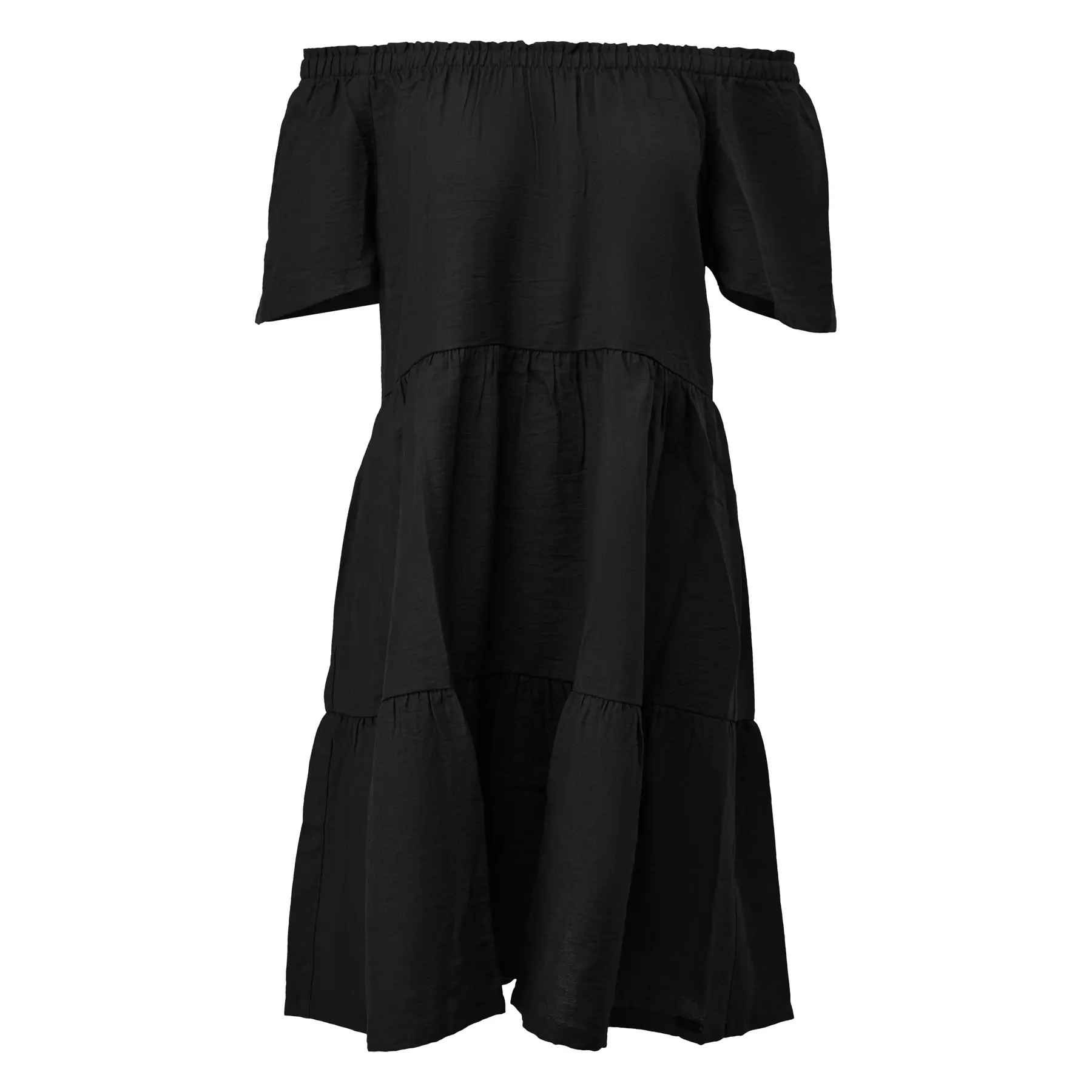 Fließendes Kleid mit herabfallendem Ausschnitt Damen QS