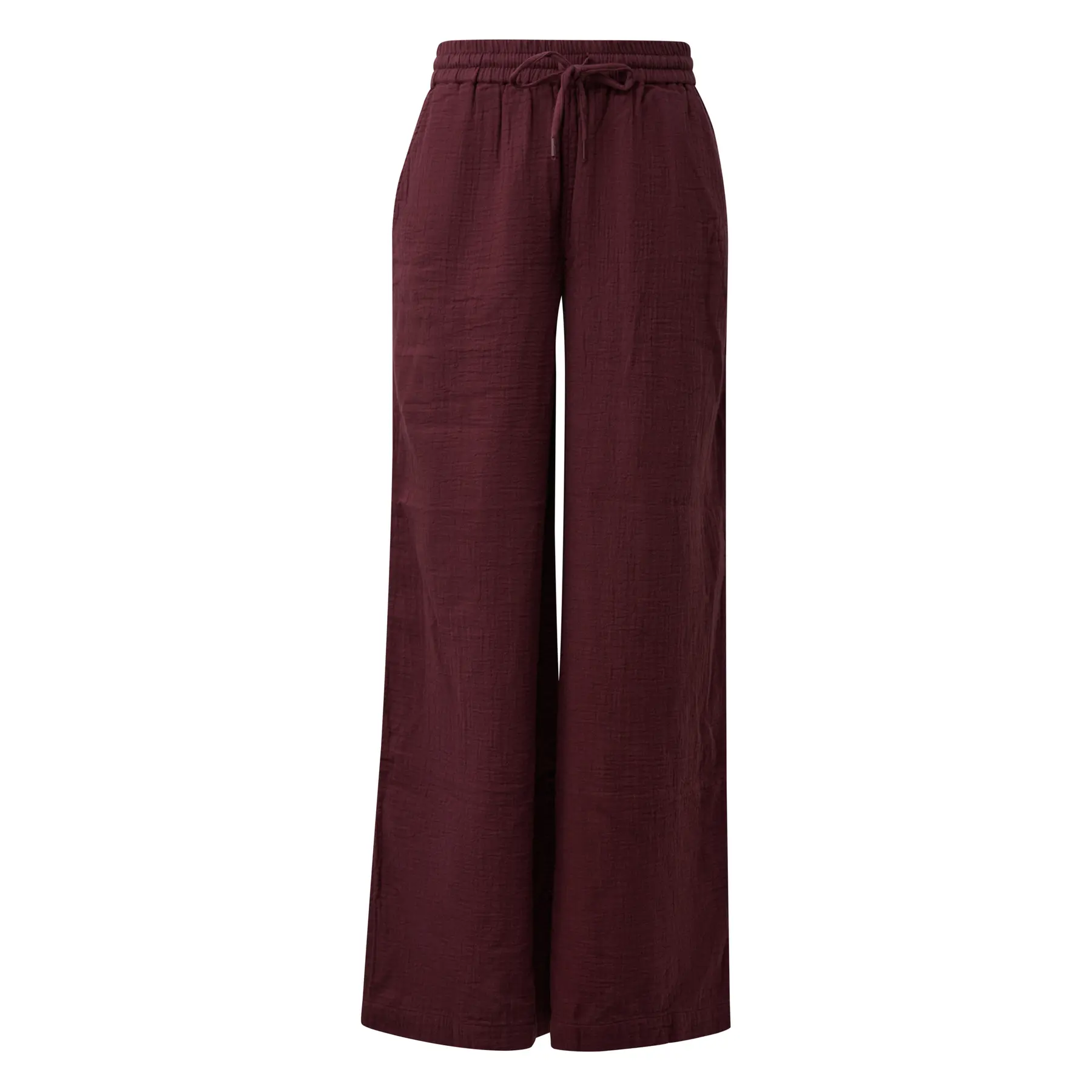 Damen Hosen aus Chiffon mit weitem Bein QS
