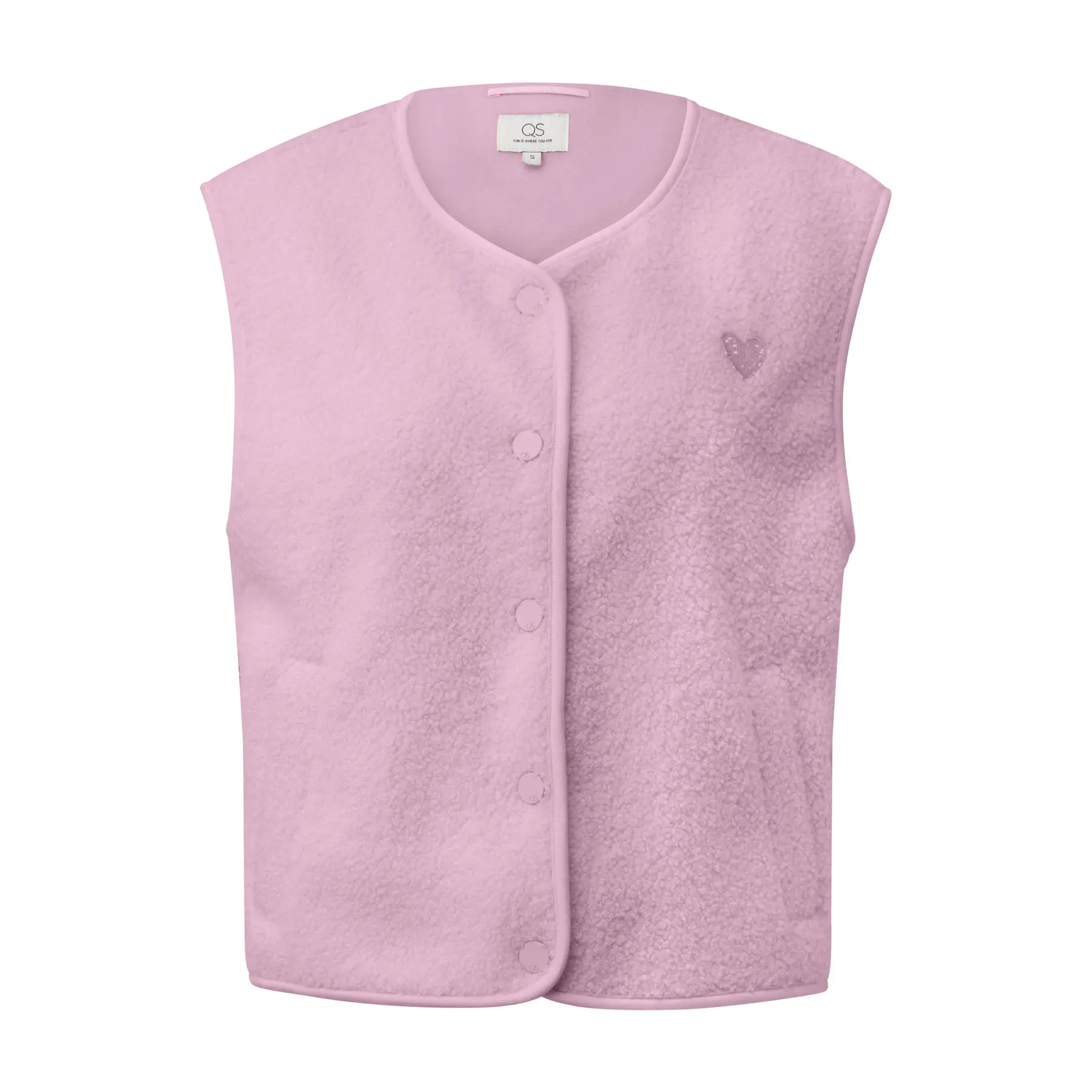 Dames fleece gilet QS