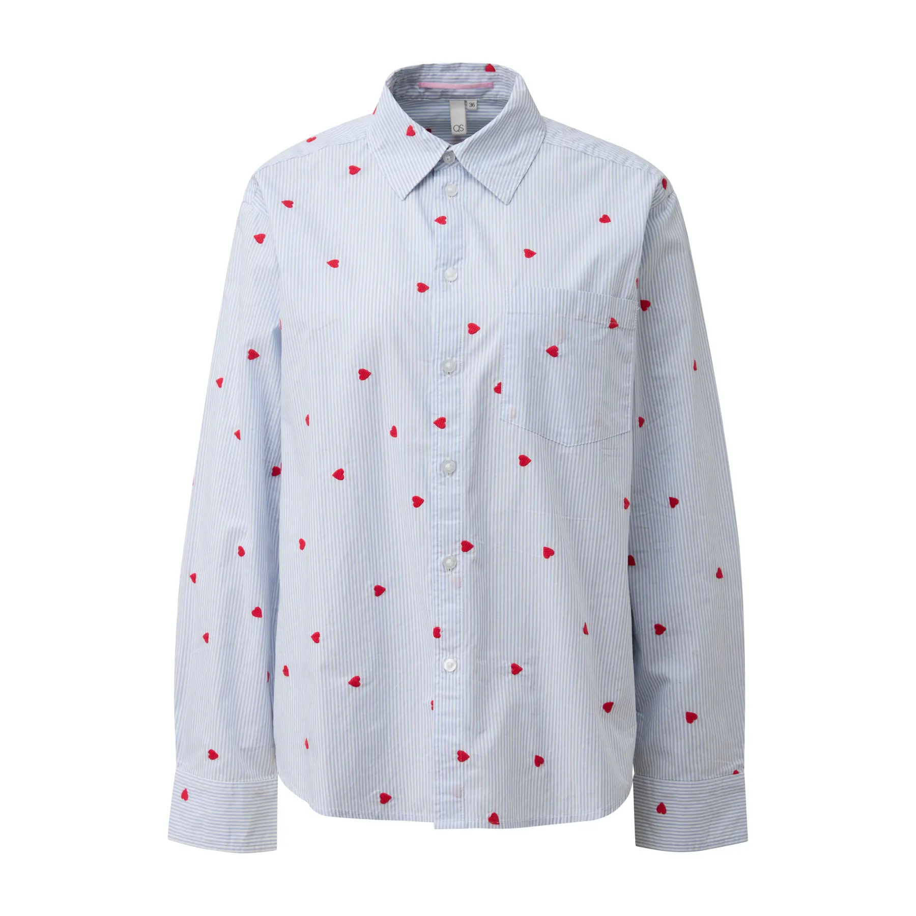 Damenbluse QS Oversize Fit