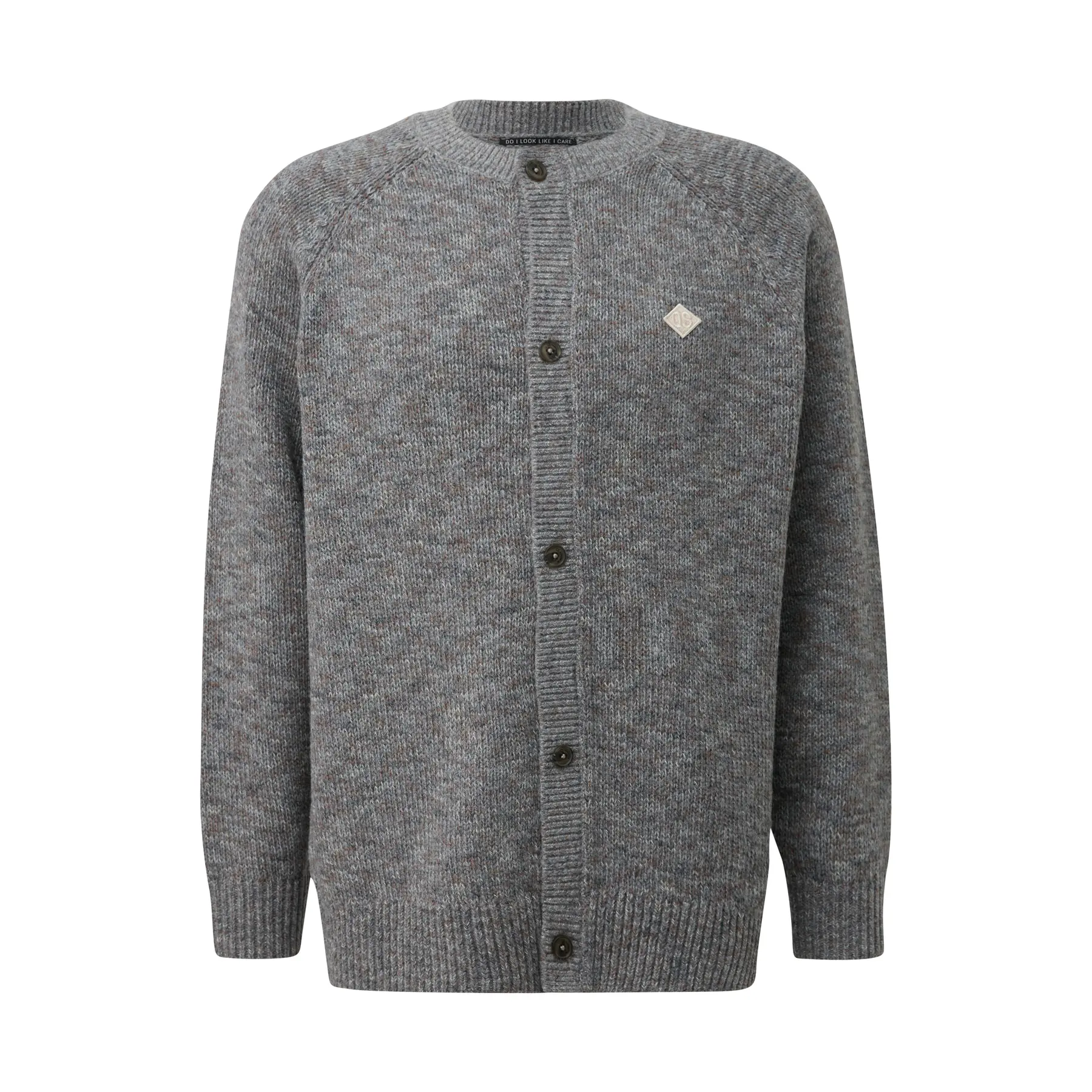 Cardigan in gemêleerde stof QS