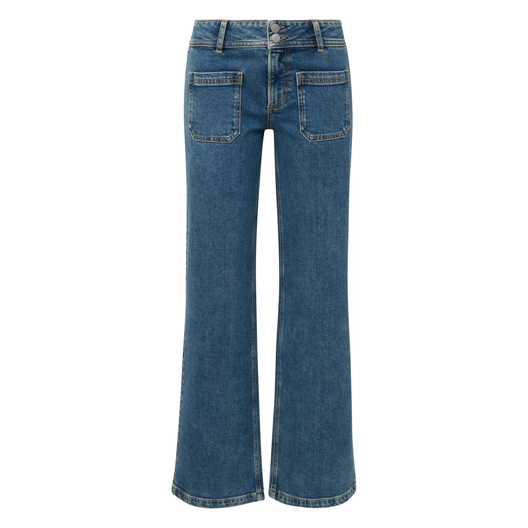 Jeans catie mid rise relaxed straight leg donna
