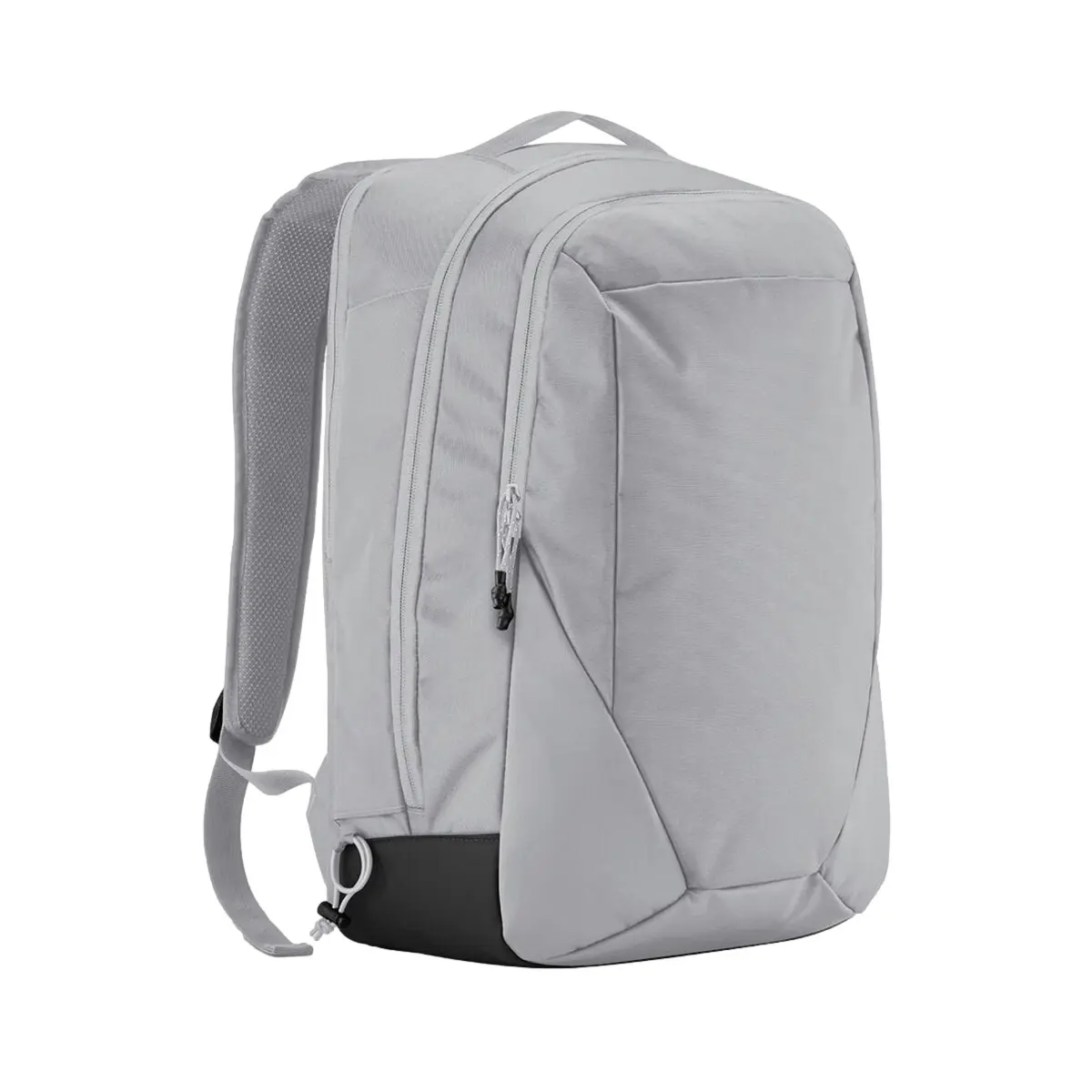 Quadra Unisex Gris Double Zip Opening Backpack