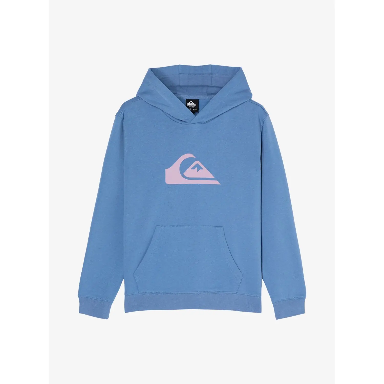 Quiksilver Men's Bleu Child Hoodie Comp Logo