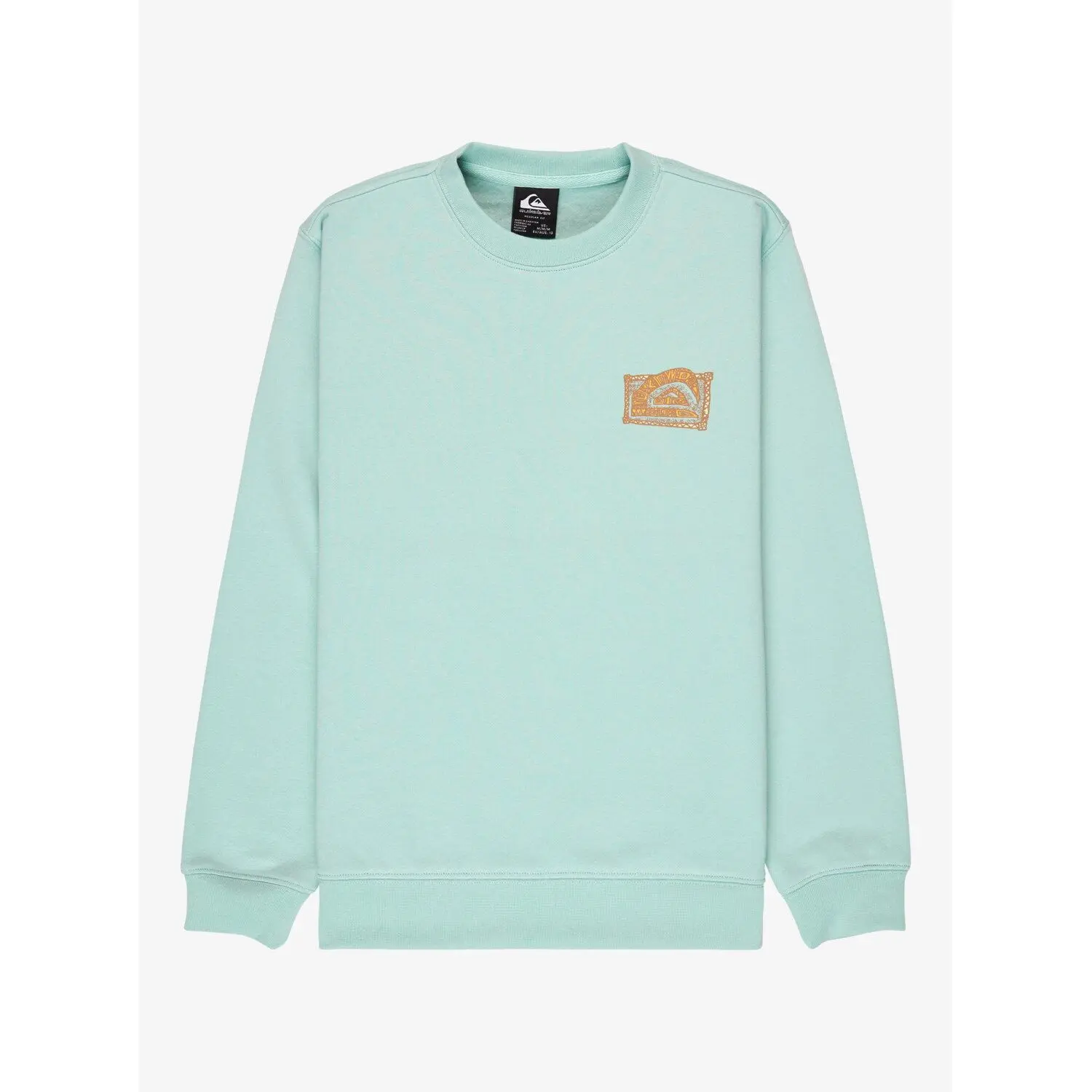 Quiksilver Men's Bleu Artistic Sweatshirt Child Graphic