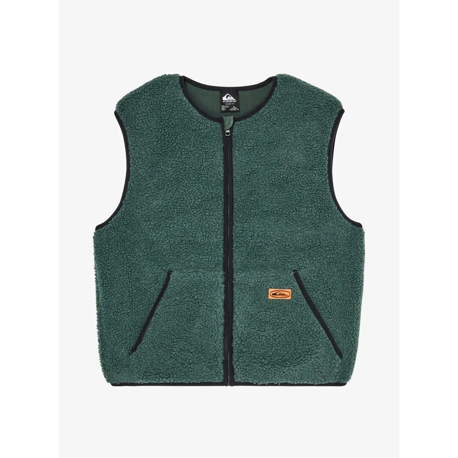Ärmellose Fleecejacke Kind Quiksilver Kickflip