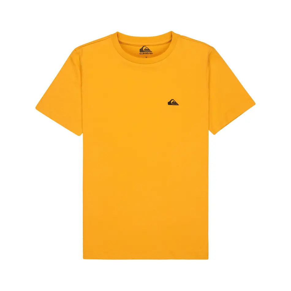 Quiksilver Boys Jaune Children's T-Shirt Basic