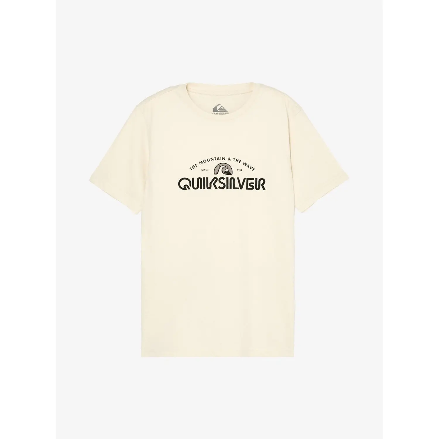 Quiksilver Boys Beige Children's T-Shirt Ev Vista Logo