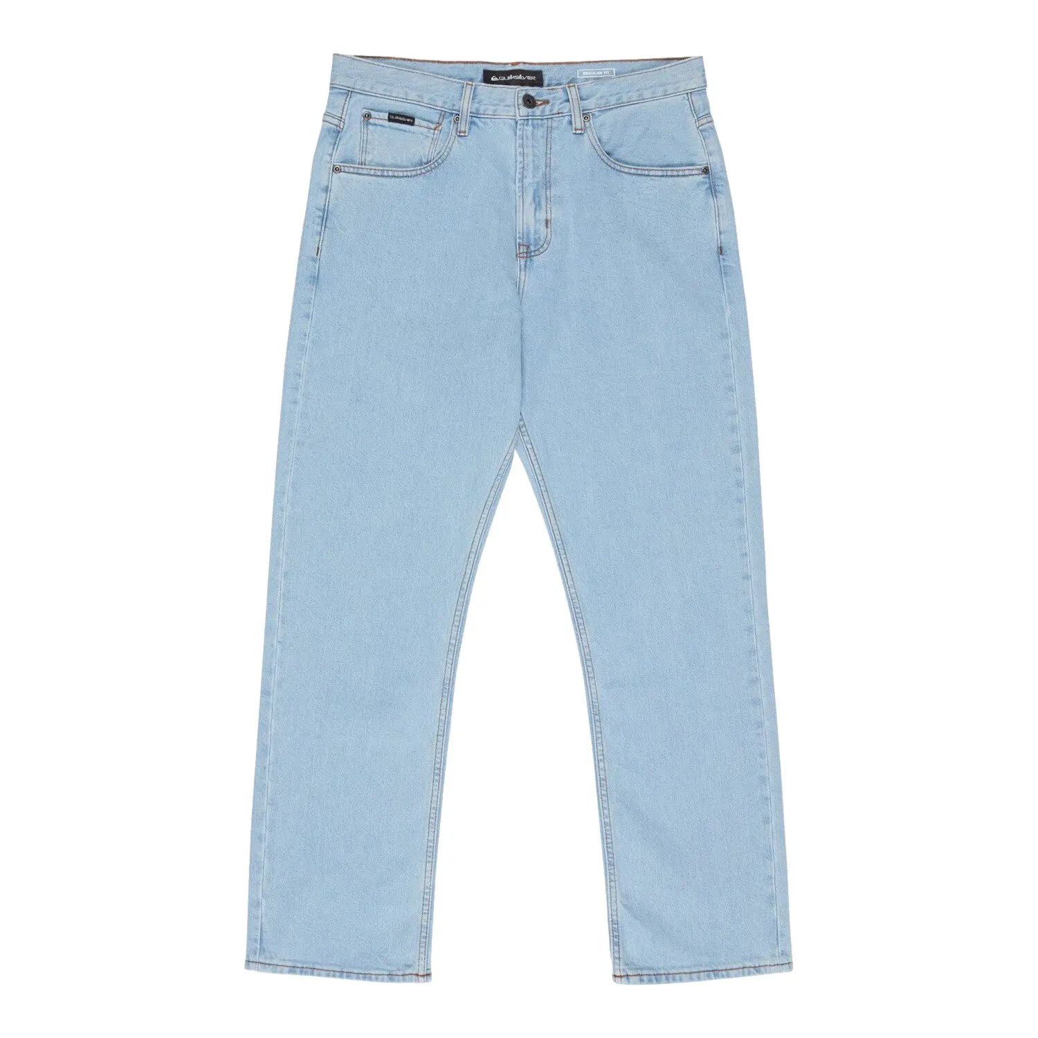 Quiksilver Men's Bleu Regular Jeans Aqua Cult