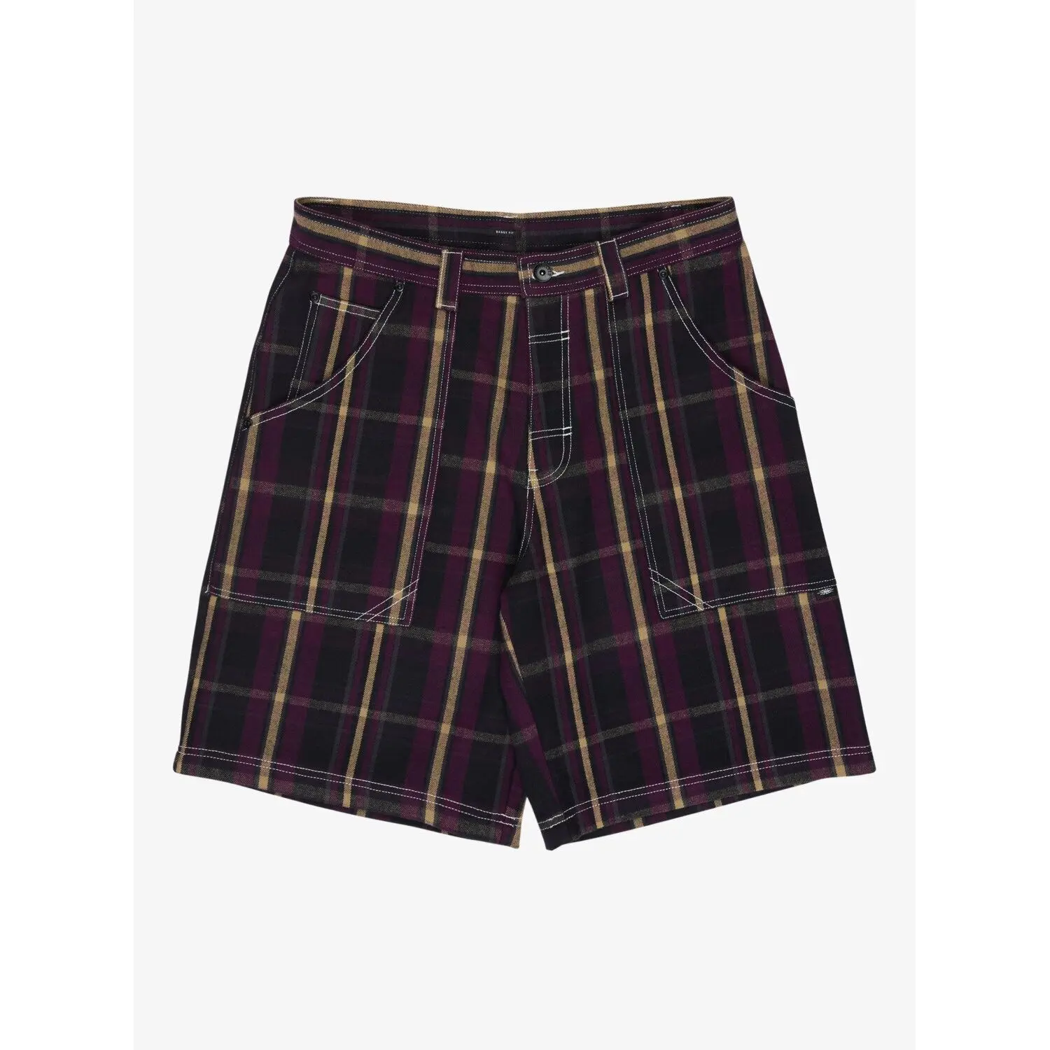 Quiksilver Men's Noir Short Mercury Check