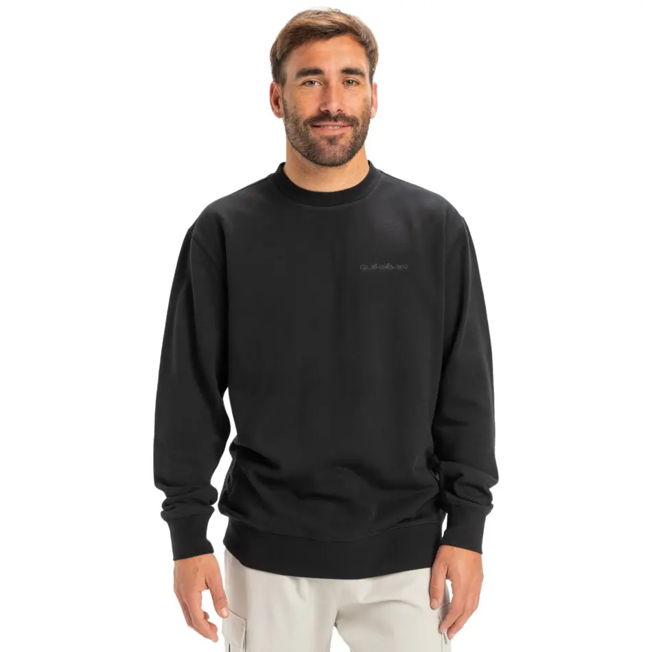 Quiksilver Men's Noir Sweatshirt Salt Water