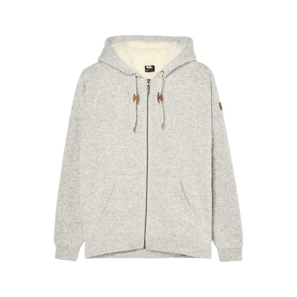 Sherpa-gefütterter Zip-Hoodie Quiksilver Keller