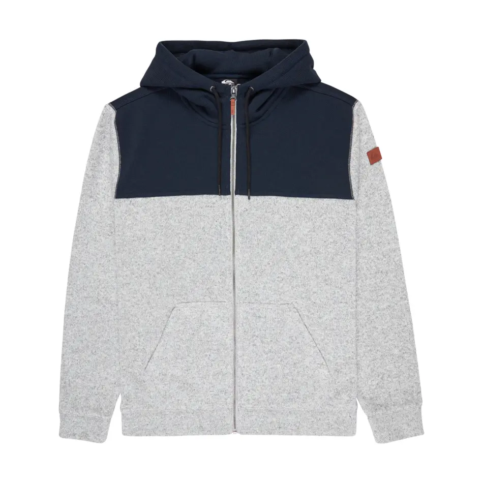 Kapuzensweatshirt mit Reißverschluss Quiksilver Keller Block