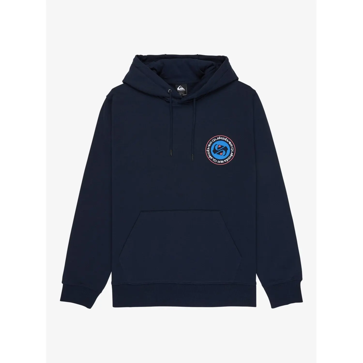 Quiksilver Men's Bleu Hooded Sweatshirt Graphic