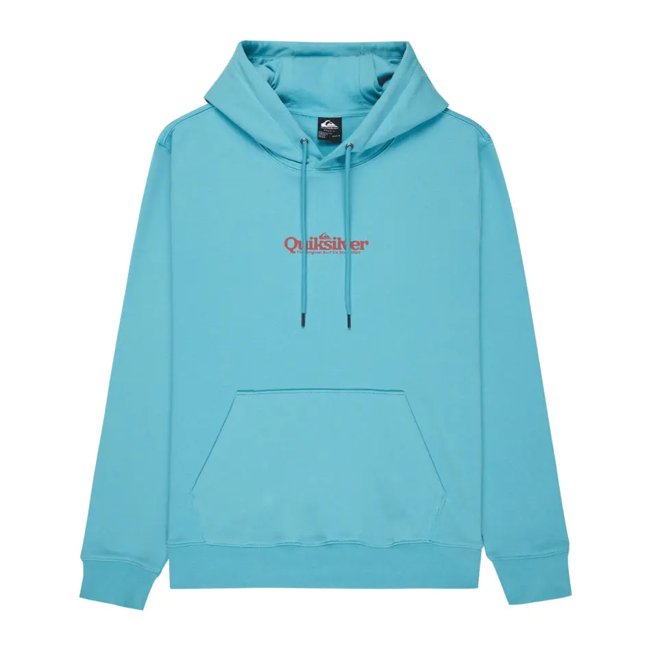 Quiksilver Men's Bleu Hooded Sweatshirt Fineline