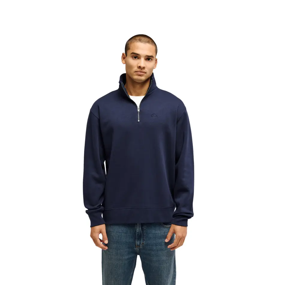 Quiksilver Salt Water Quarter Sweatshirt Met Halve Rits Blauw 2XL Man