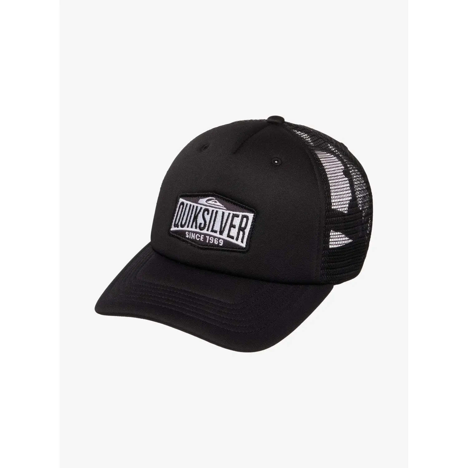 Quiksilver Men's Noir Trucker Cap Decades Foam