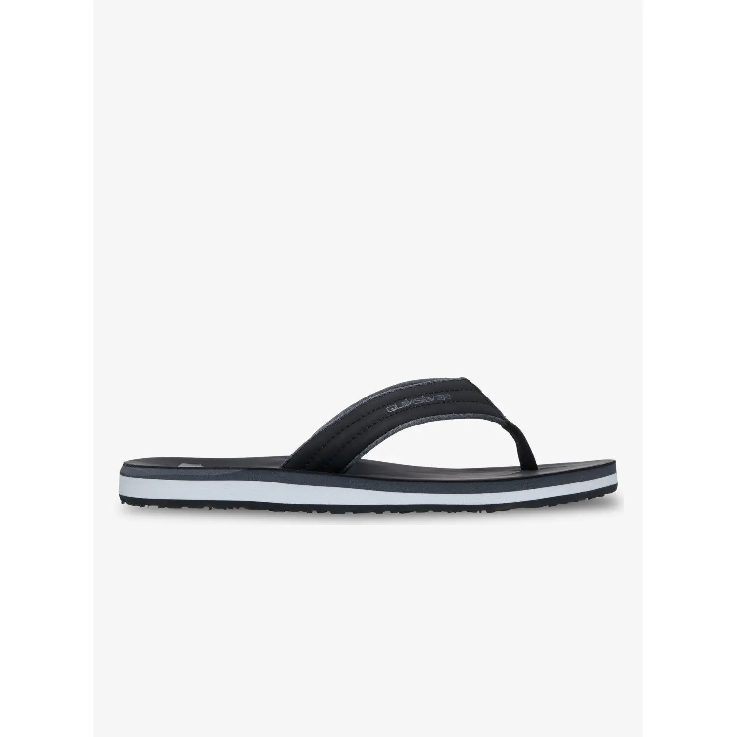 Quiksilver Men's Noir Flip-Flops Carver Nubuck 26