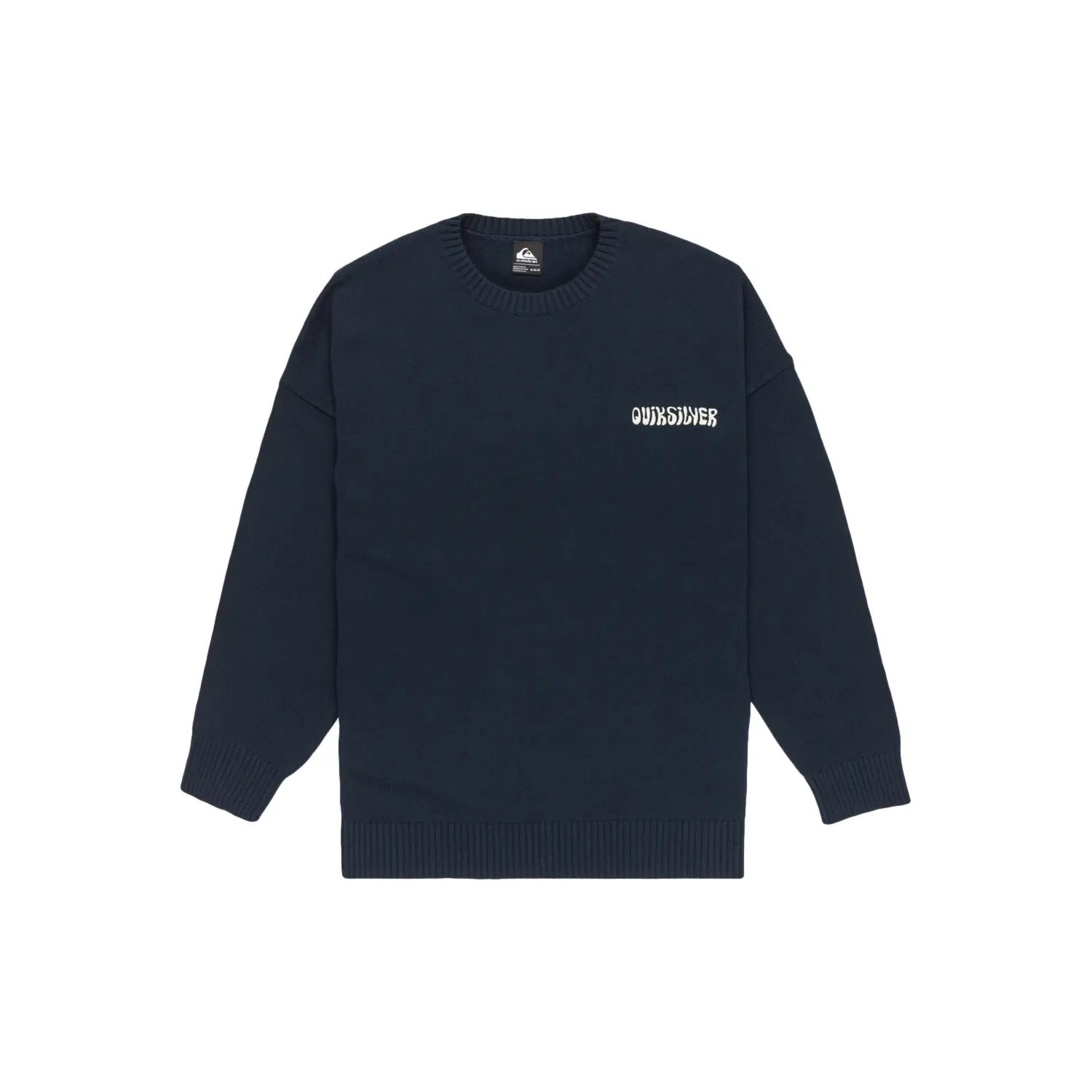 Sweatshirt mit Rundhalsausschnitt Quiksilver Devils Jacquard Logo