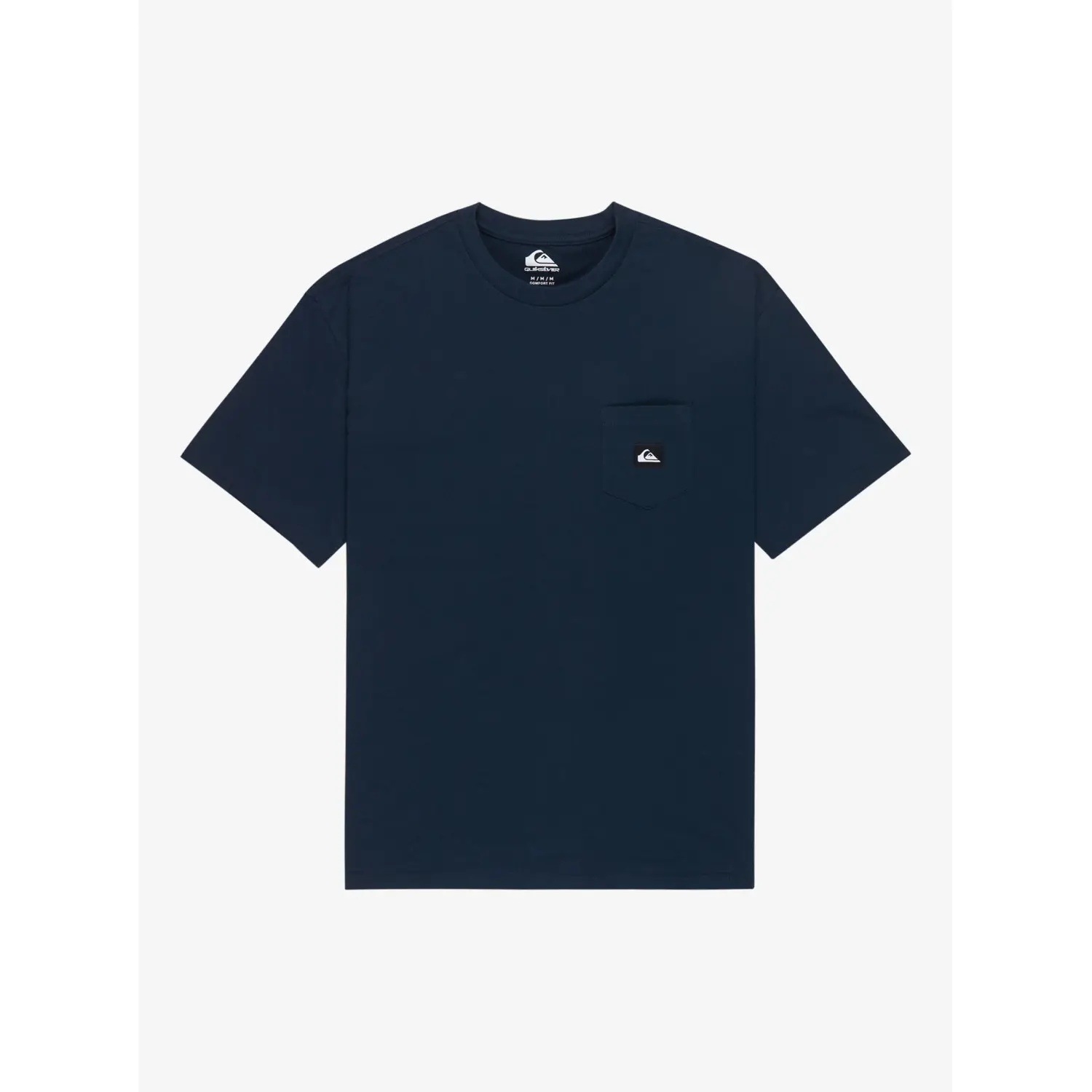 Quiksilver Men's Bleu T-Shirt Salt Water Pocket