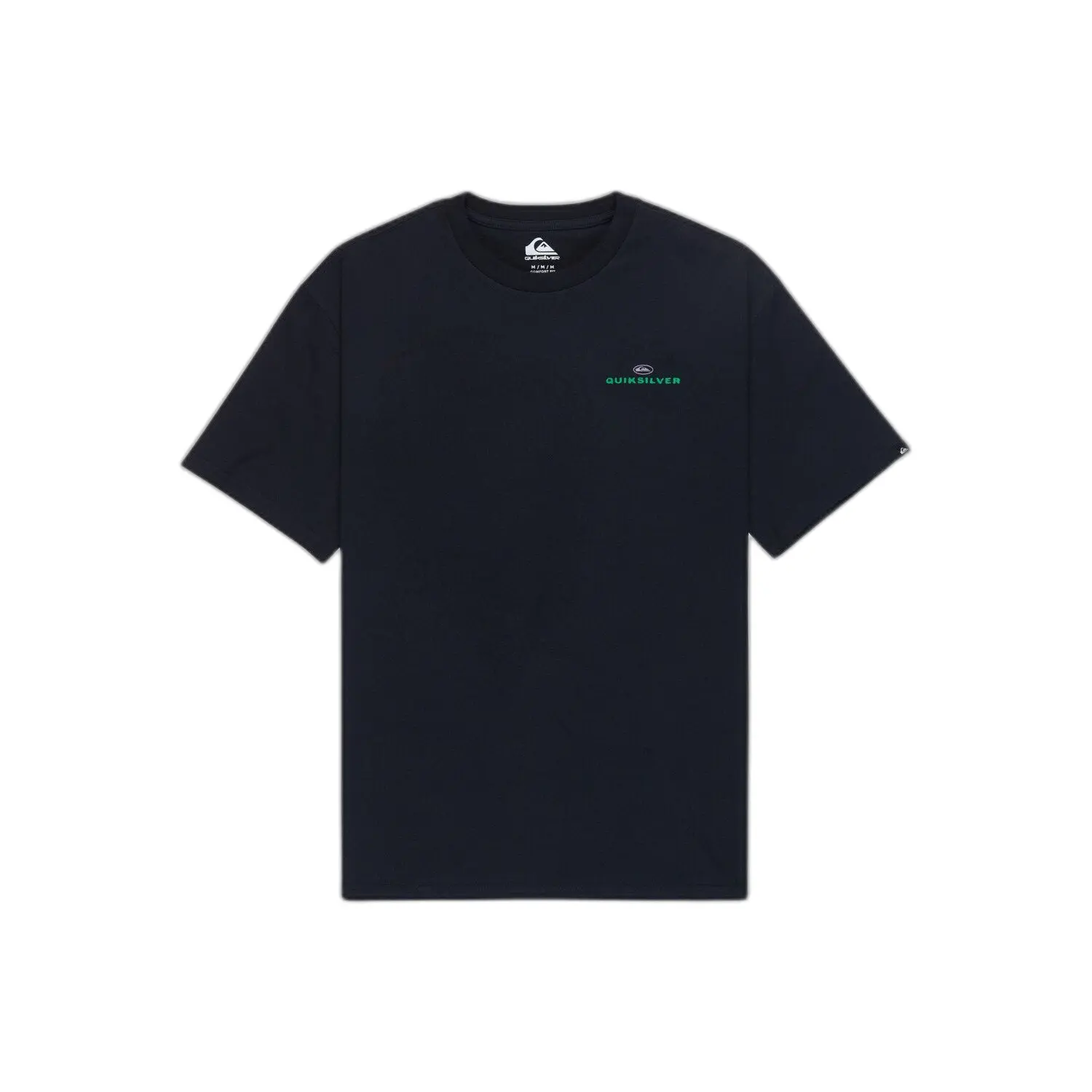 Quiksilver Men's Noir T-Shirt Upside Down
