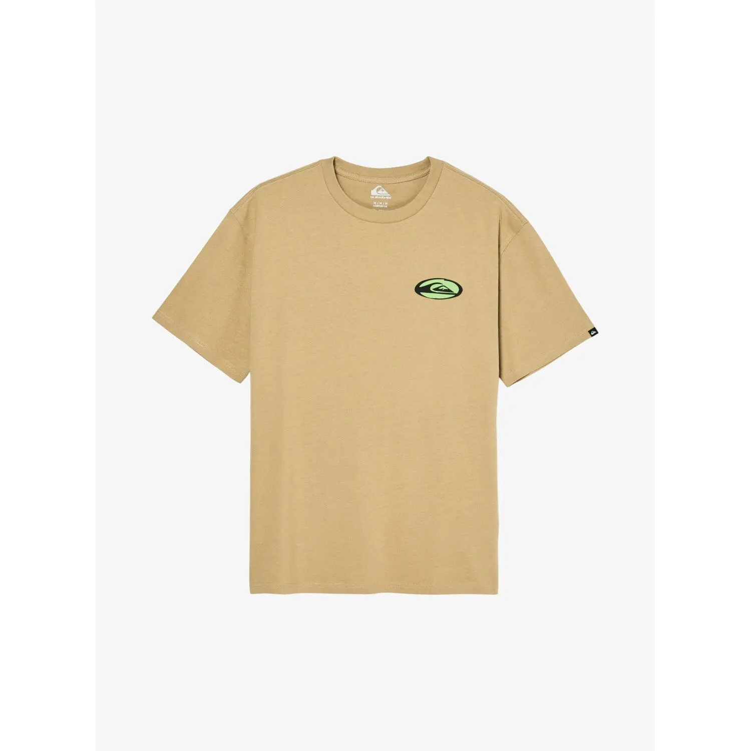 Quiksilver Harbor T-shirt Met Korte Mouwen Bruin L Man
