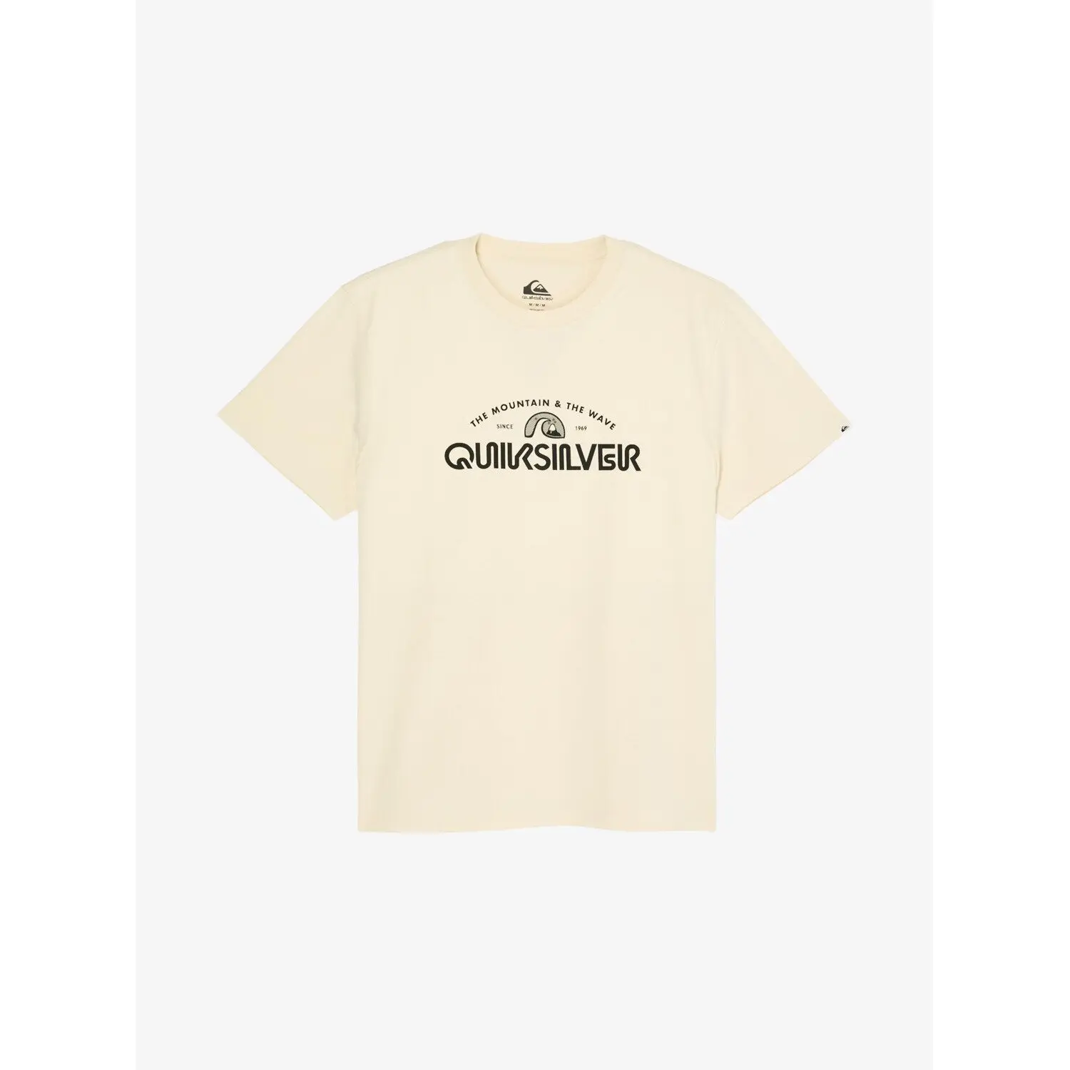 Quiksilver Ev Vista T-shirt Met Korte Mouwen Wit S Man