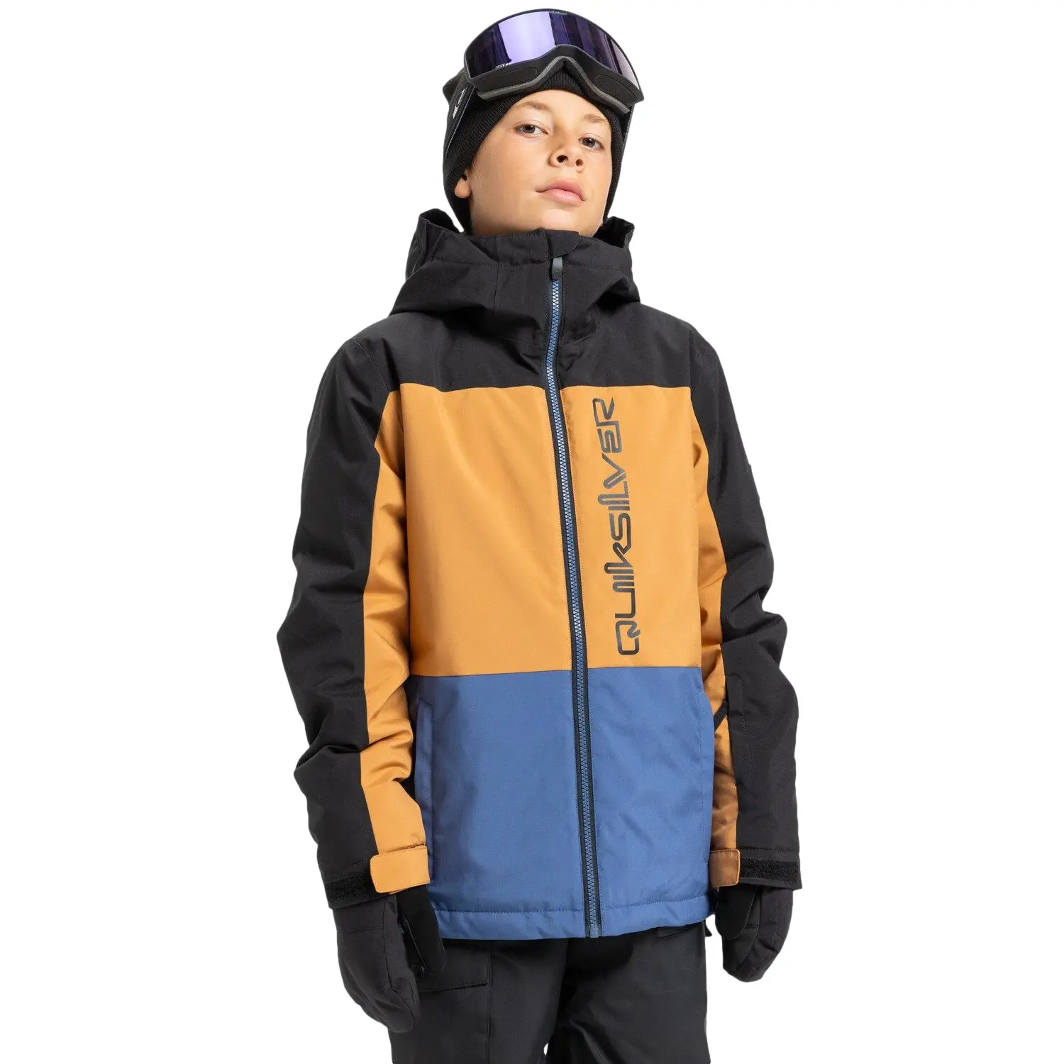 Kinder-Snowboardjacke Quiksilver Side Hit Block