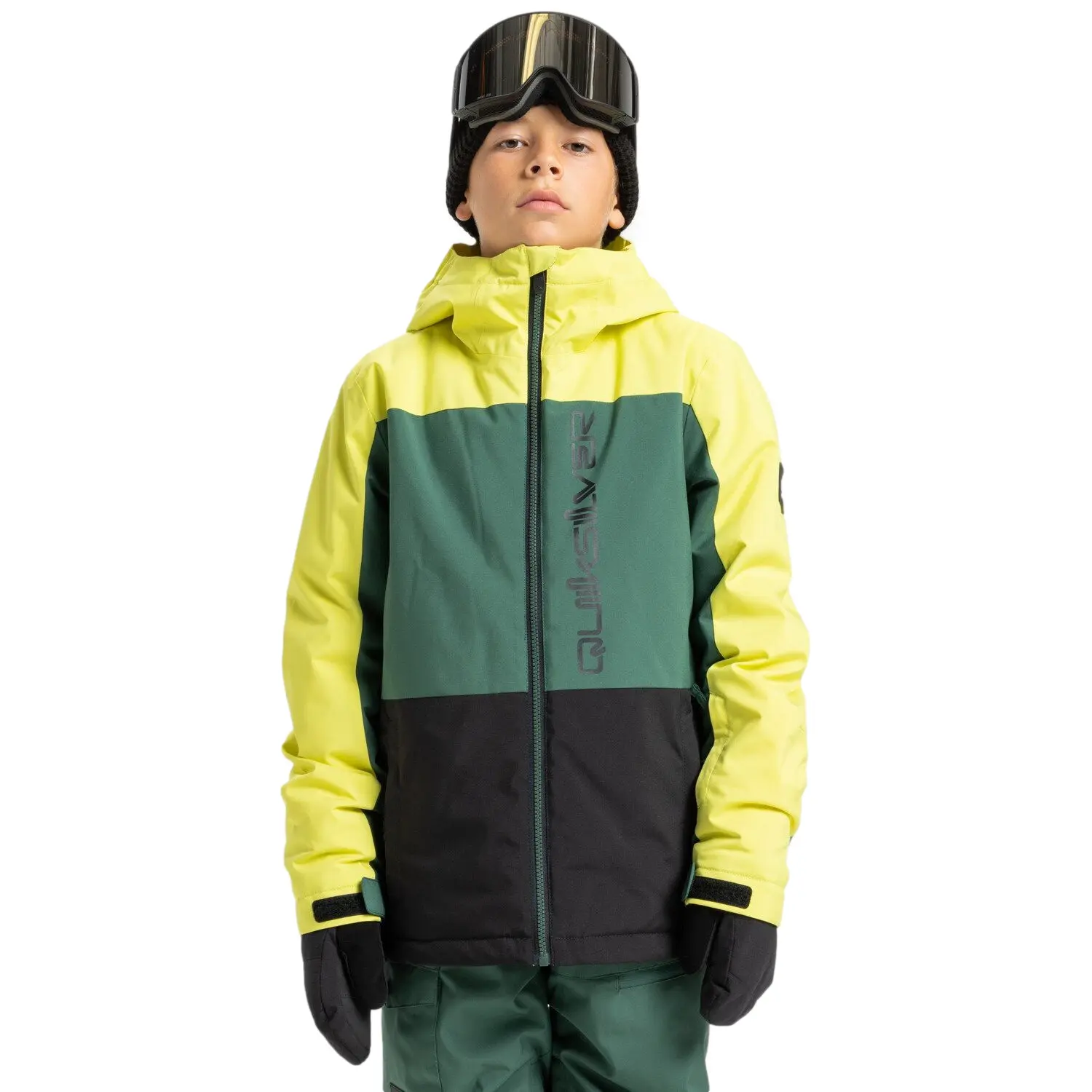 Kinder-Snowboardjacke Quiksilver Side Hit Block