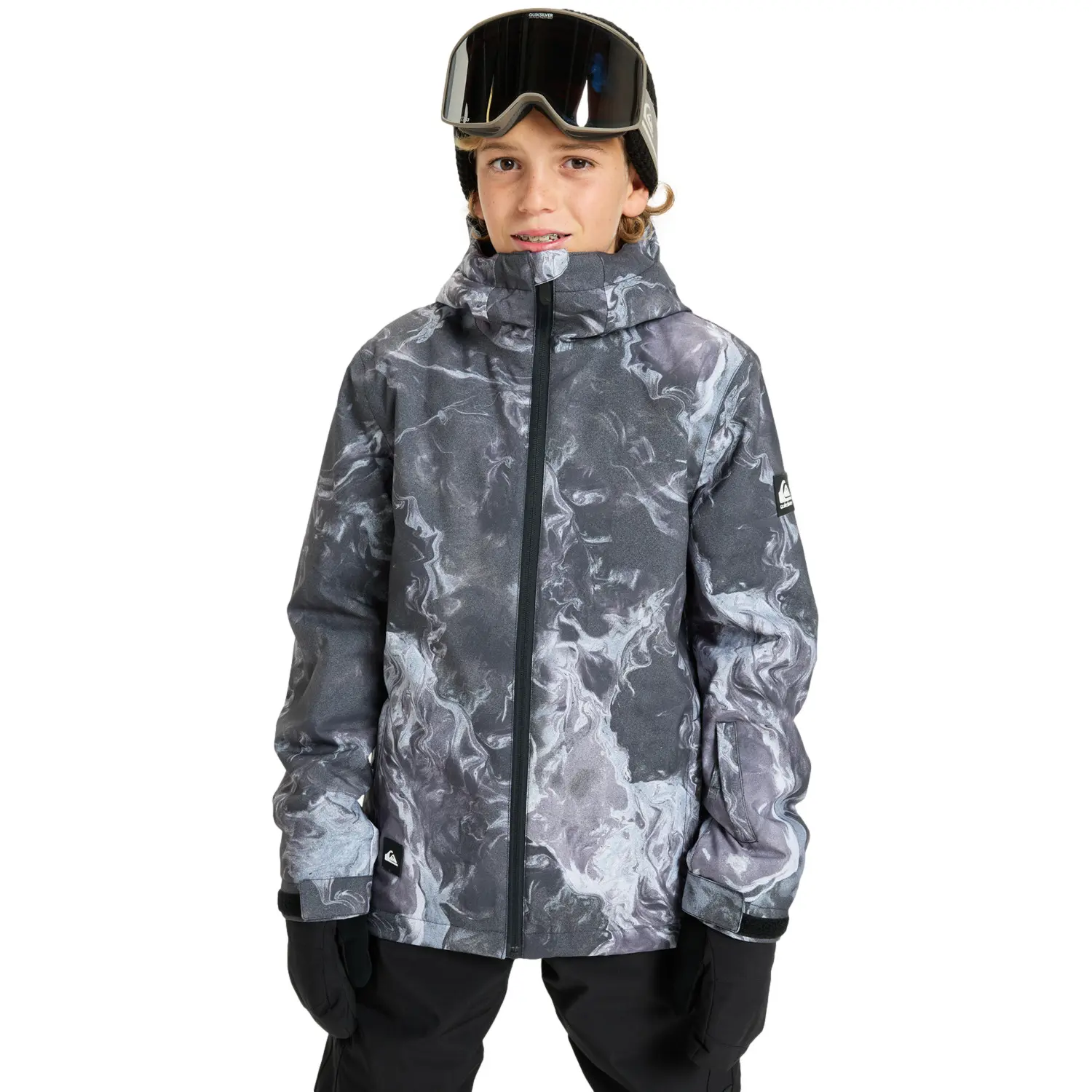 Kinder-Snowboardjacke Quiksilver Mission Printed