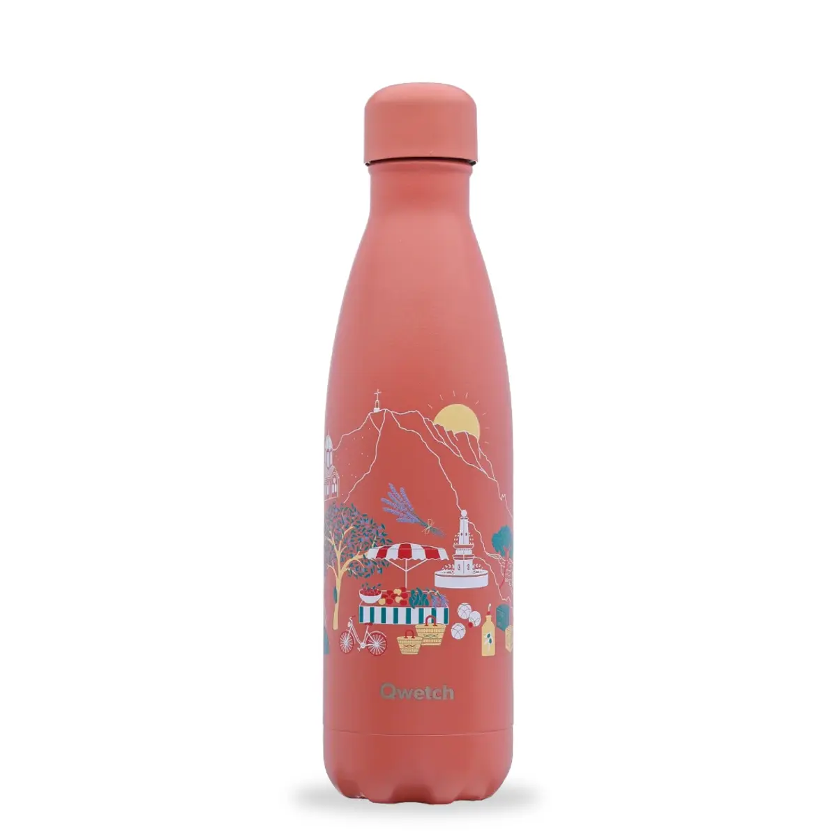 Isotherme Flasche Qwetch Originals Régions De France Provence