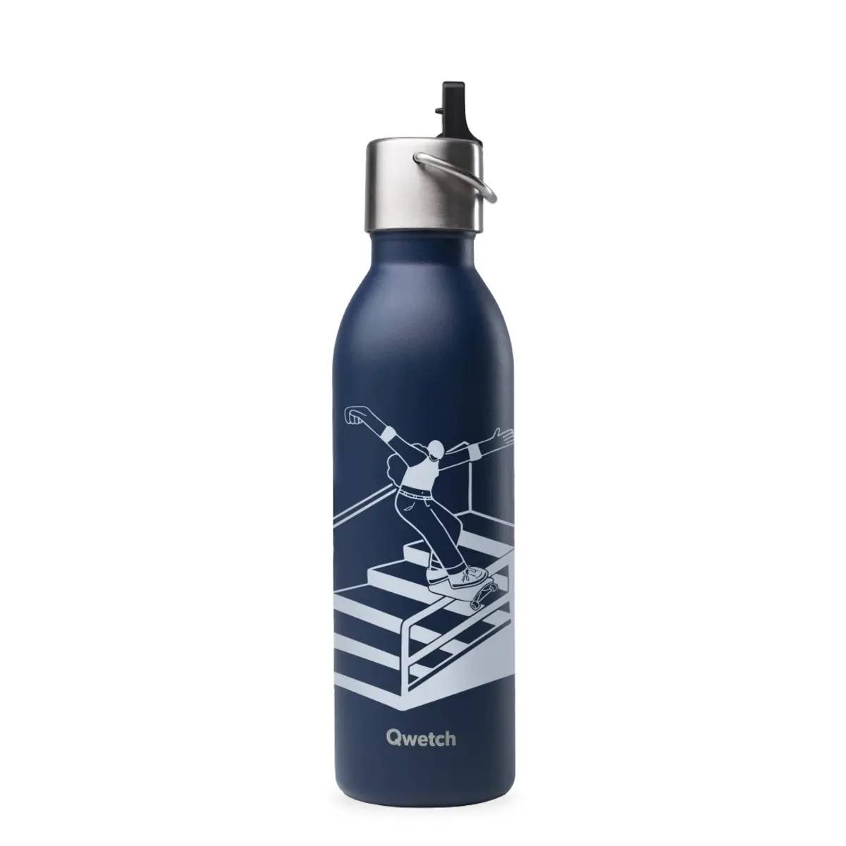 Bouteille isotherme Qwetch Active FFRS Skate Street