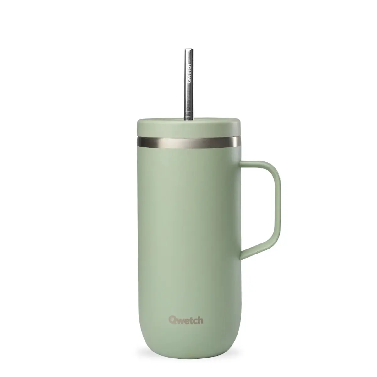 Stainless Steel Insulated Cup with Handle Qwetch