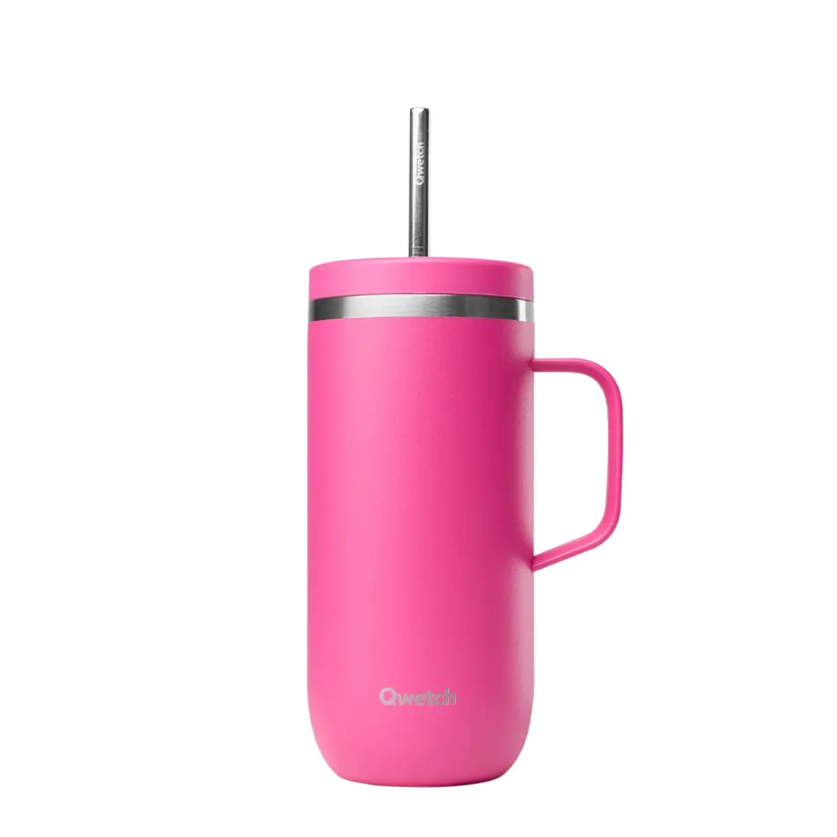 Stainless Steel Insulated Cup with Handle Qwetch