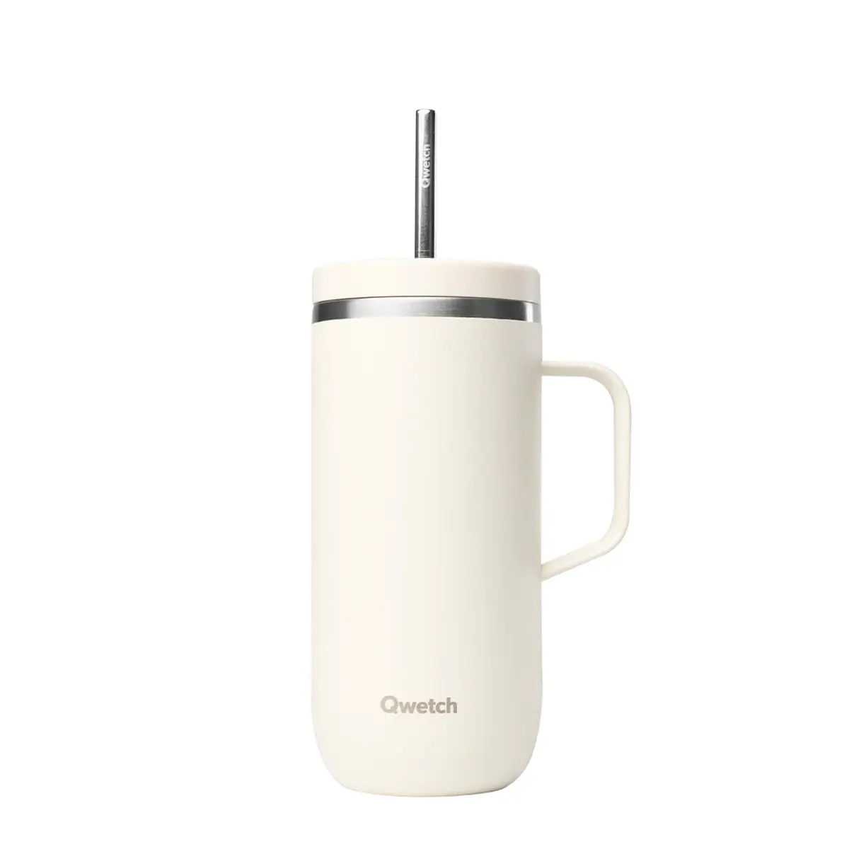 Stainless Steel Insulated Cup with Handle Qwetch