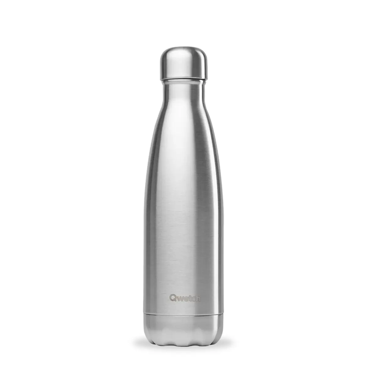 Bouteille isotherme inox brossé Qwetch Originals