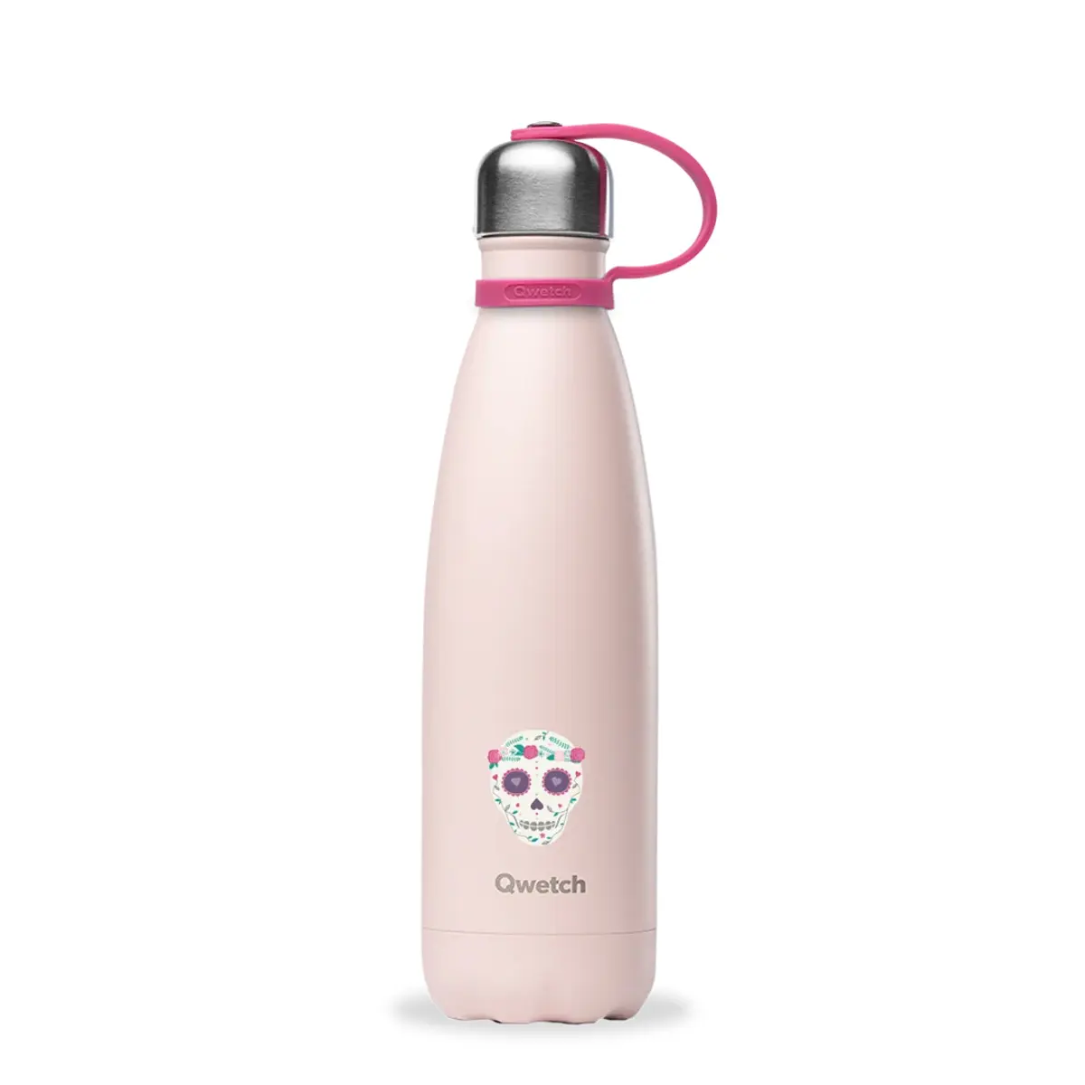 Bouteille isotherme tête de mort enfant Qwetch Originals