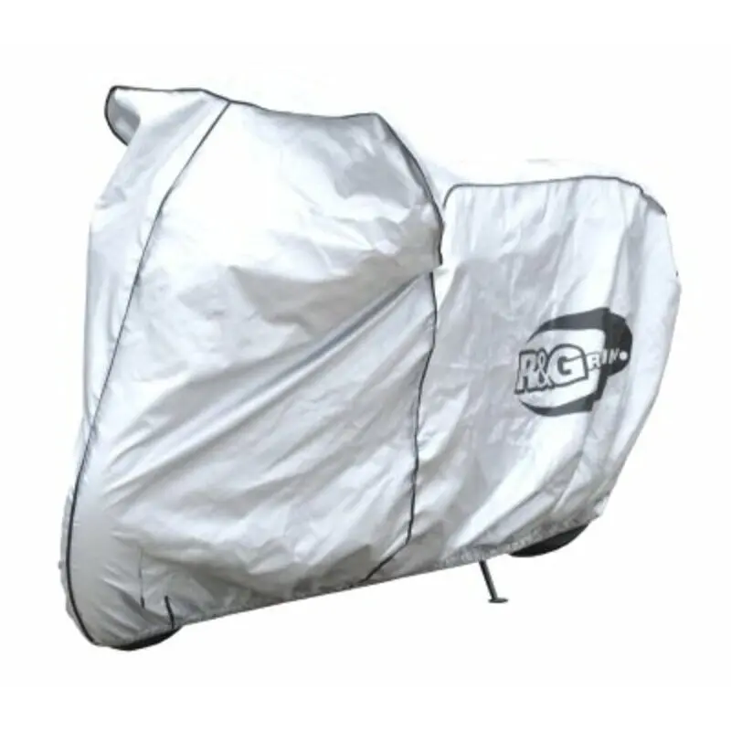 Außenmotorradabdeckung Silber Universal R&G Racing