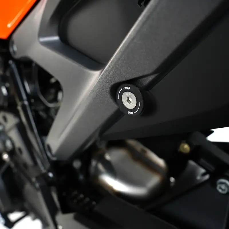 Rückwärtige Fußraste Abdeckungen für Motorrad R&G Racing 1