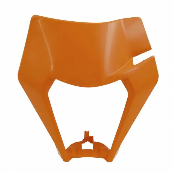 Plastique plaque phare RTech KTM 250 EXC-F 2020 orange (couleur OEM)