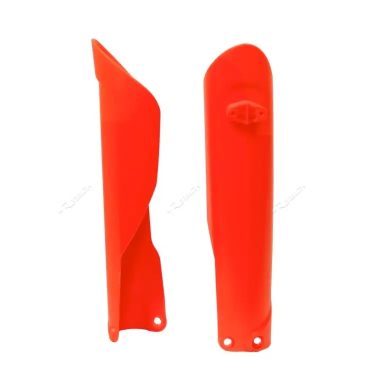Protections de Fourches RTECH en PlastiqueÂ Orange pour KTM SX/SXF 15-