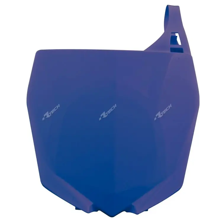 Plaque Frontale Rtech Bleu pour Yamaha 250/450 YZF 10-17
