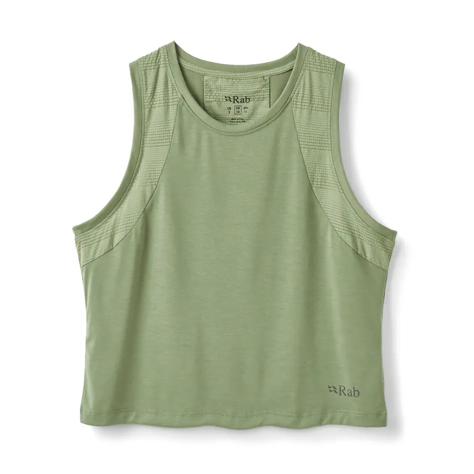 Damen-Top Rab Rivelin Crop