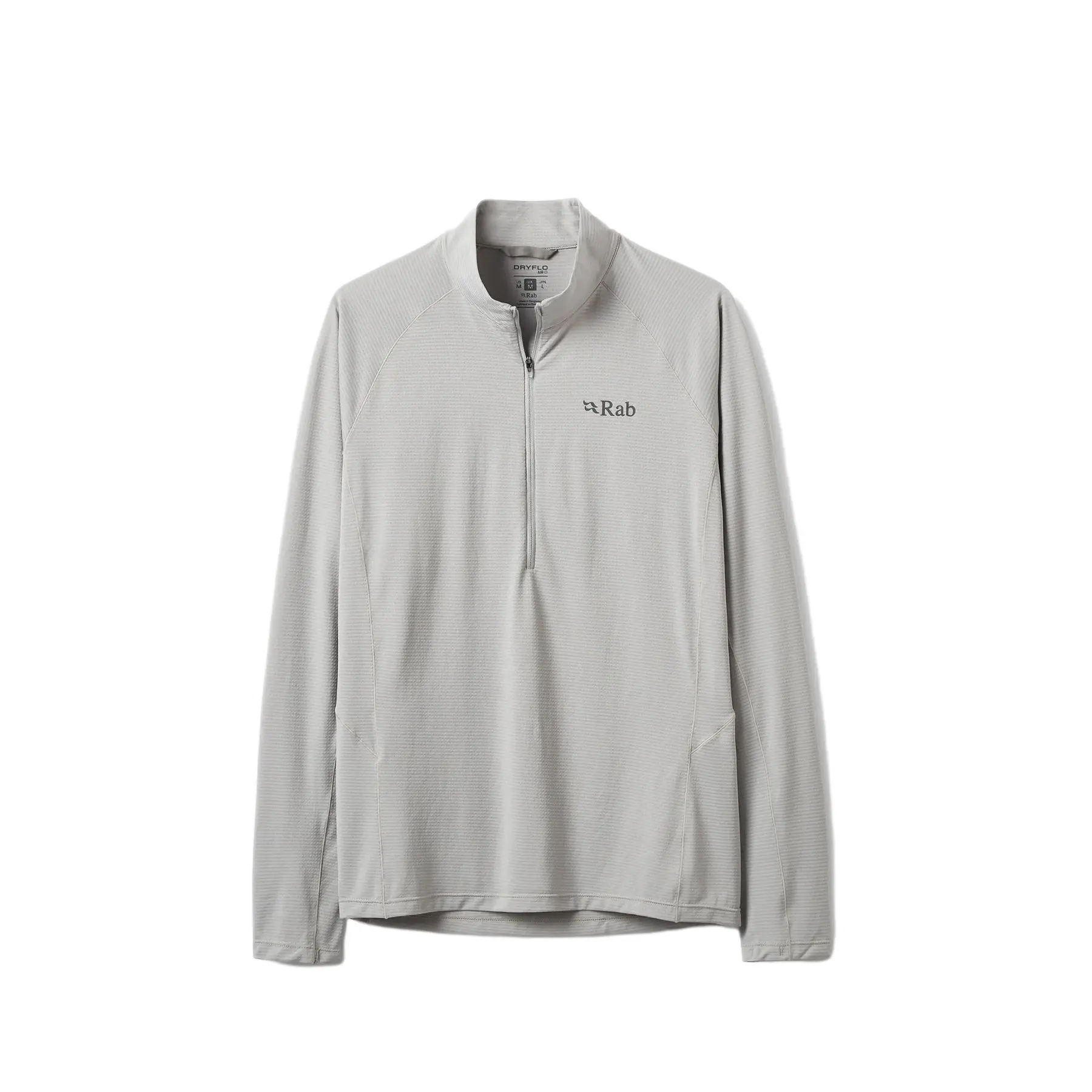 Rab Men's Blanc Long-Sleeved Zip-Up T-Shirt Sonic