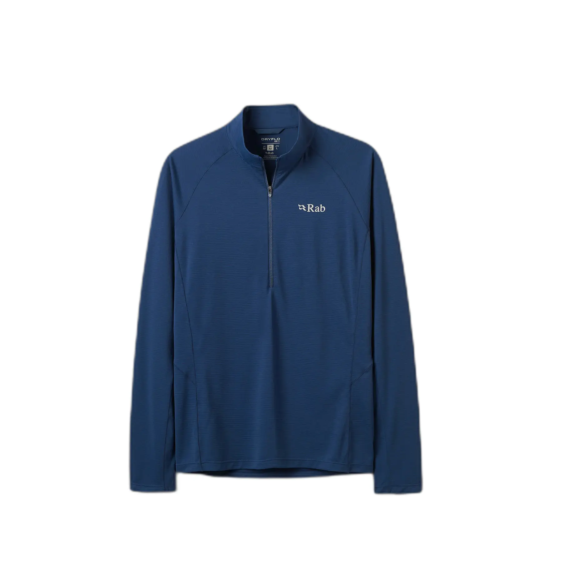 Long-sleeved zip-up T-shirt Rab Sonic