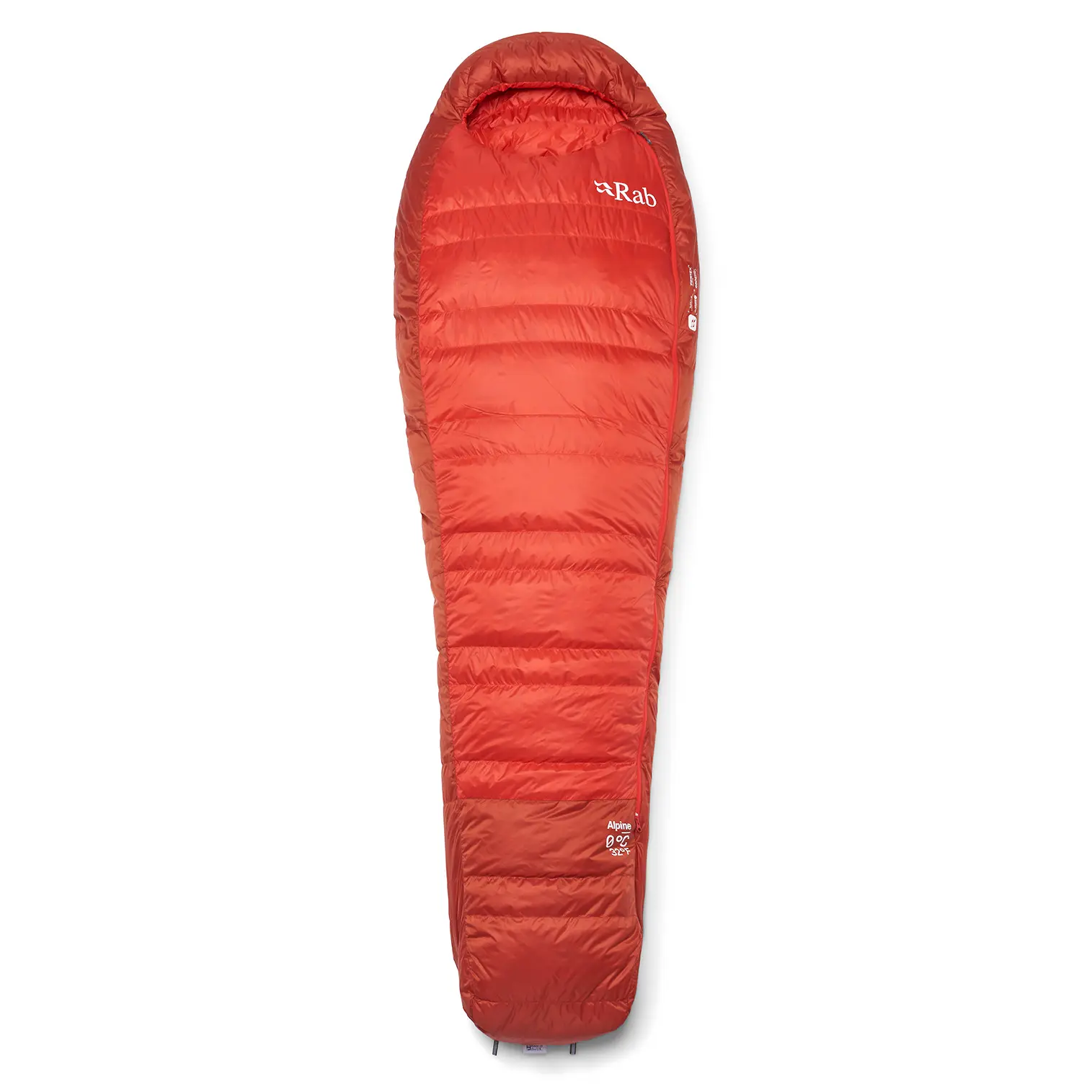 Schlafsack linke Öffnung Rab Alpine 0C / 32F