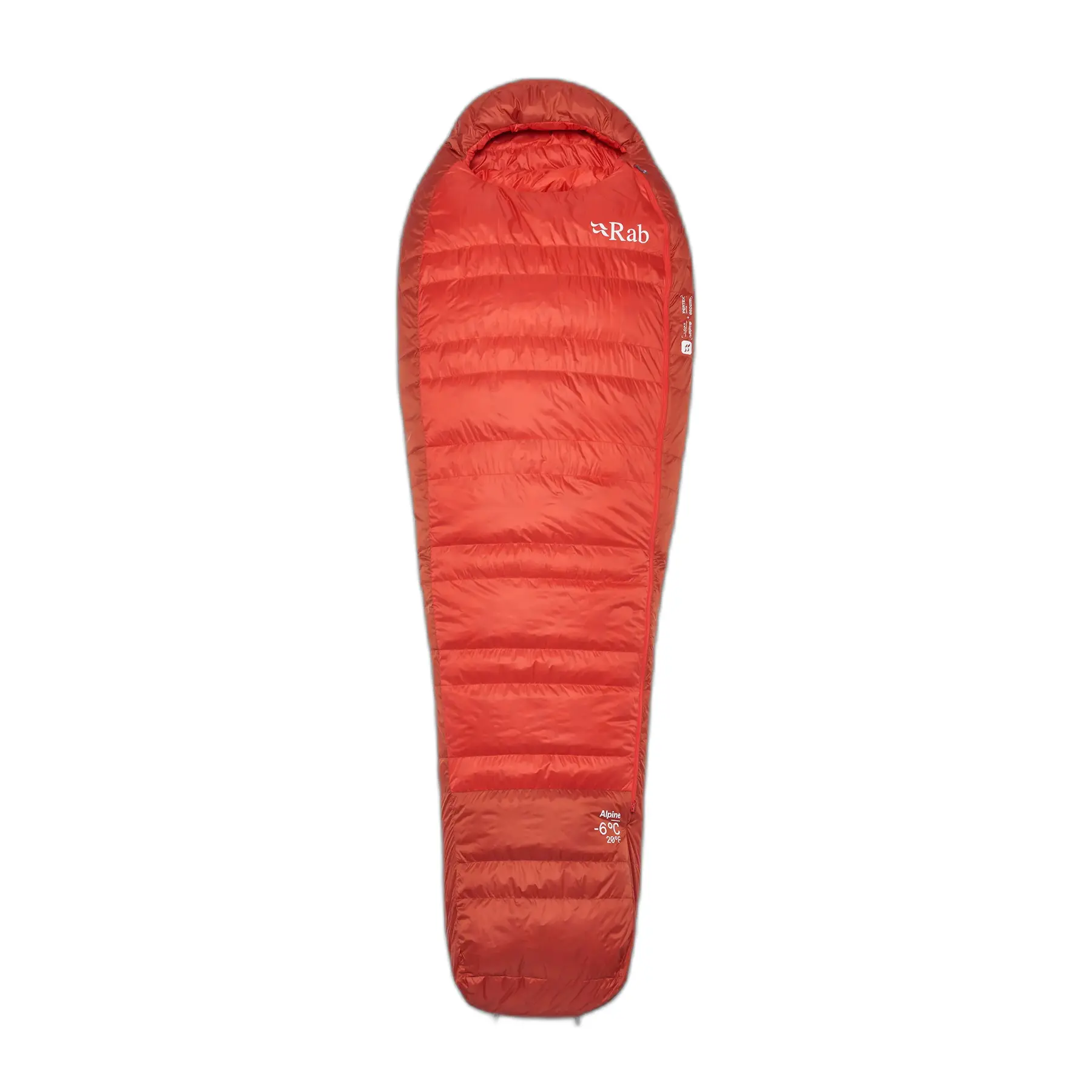 Rab Unisex Rouge Sleeping Bag, Left Opening Alpine -6C / 20F
