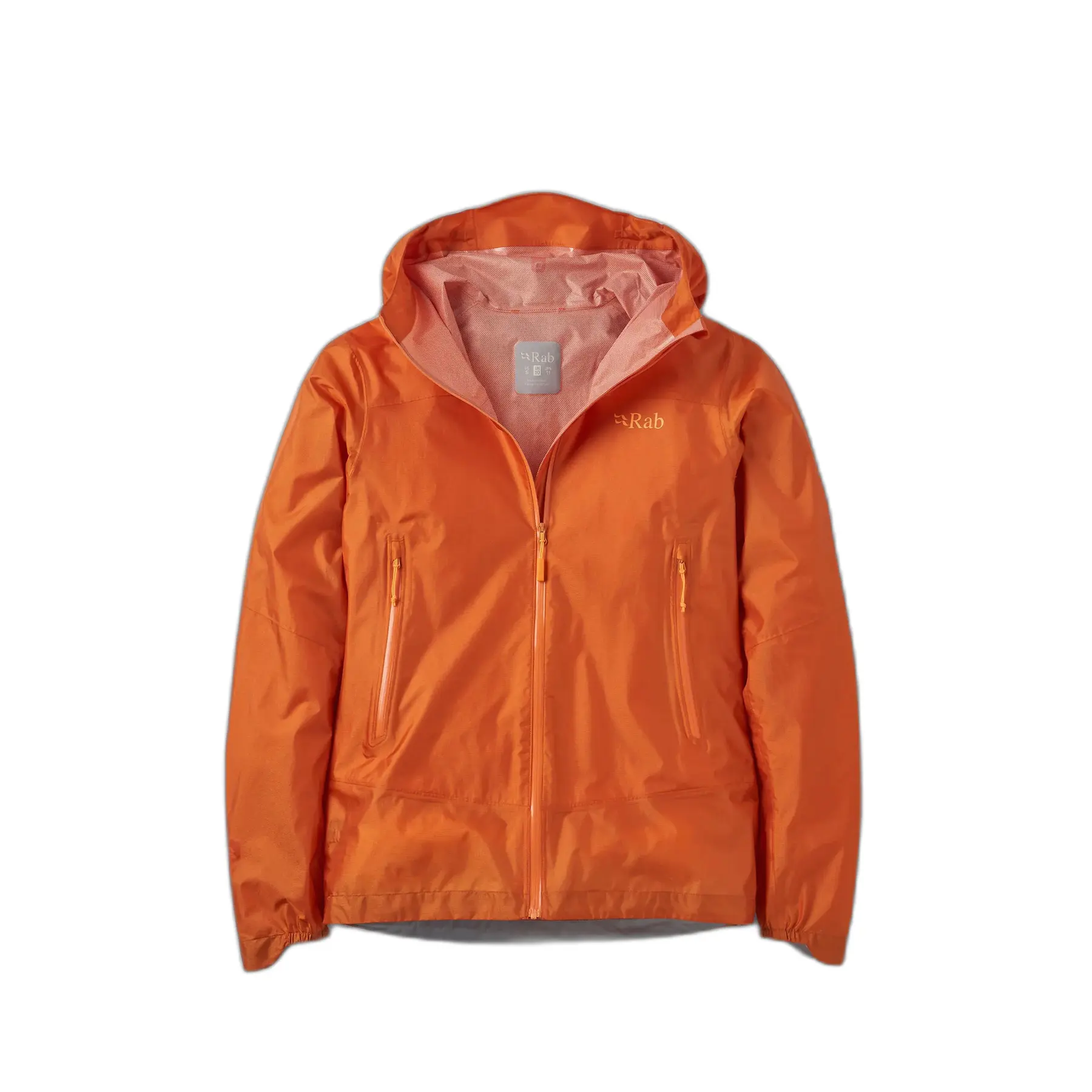 Rab Women's Orange Waterproof Jacket Phantom