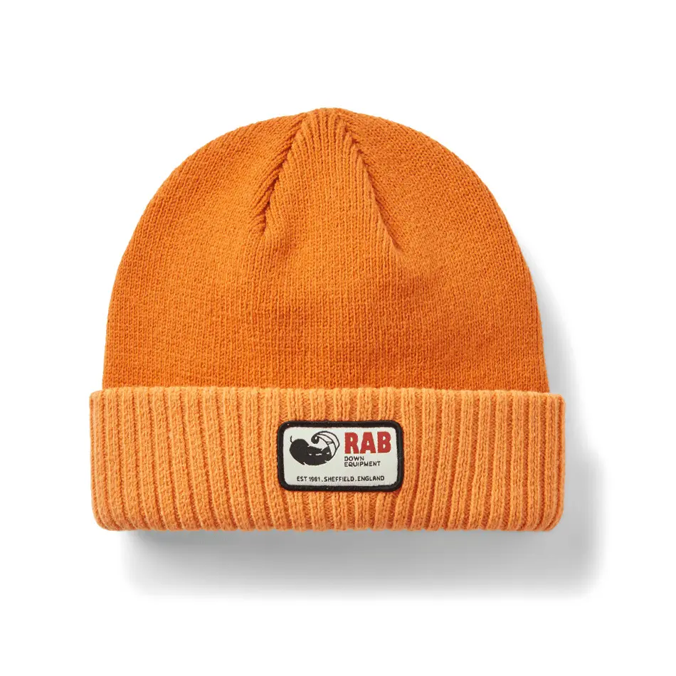 Rab Unisex Orange Beanie Essential