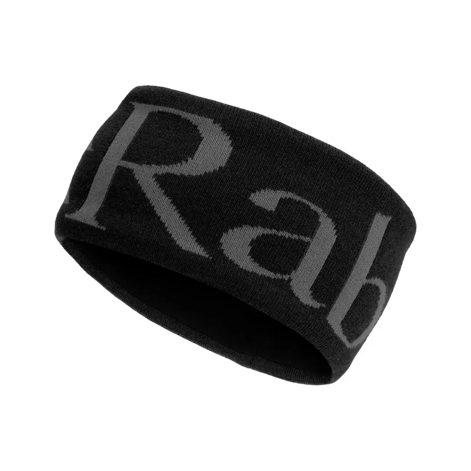 Knitted headband with logo Rab